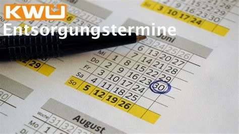 Entsorgungskalender – KWU